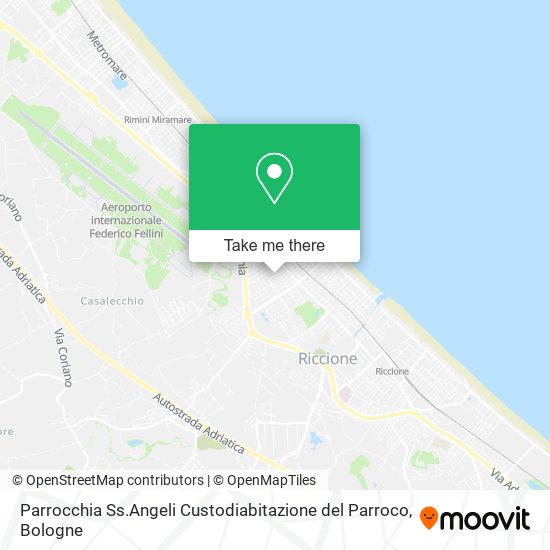 Parrocchia Ss.Angeli Custodiabitazione del Parroco map