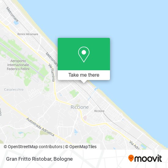 Gran Fritto Ristobar map