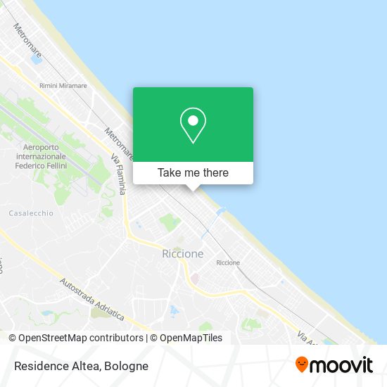 Residence Altea map