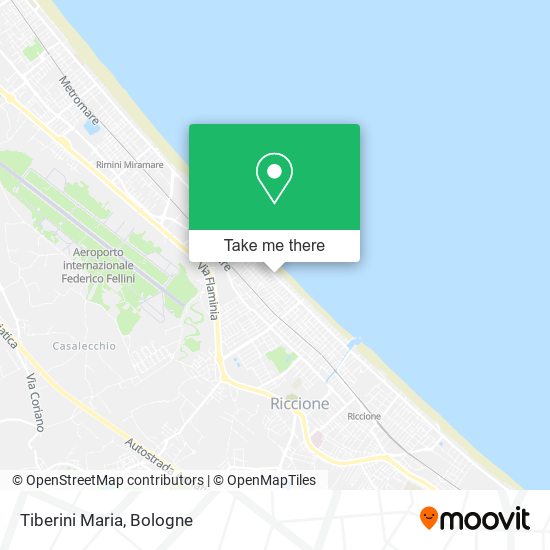 Tiberini Maria map