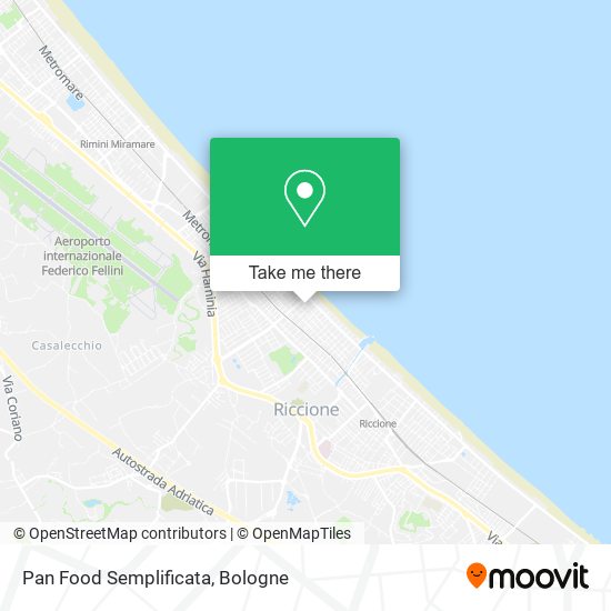 Pan Food Semplificata map