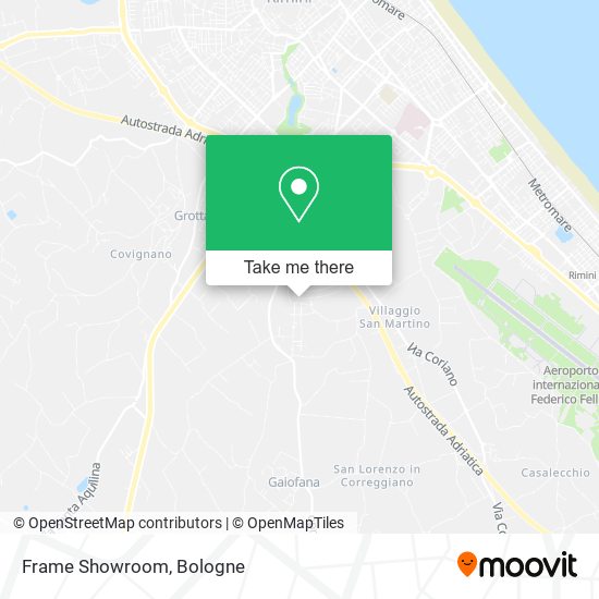 Frame Showroom map
