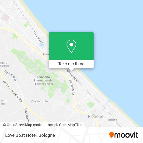 Love Boat Hotel map