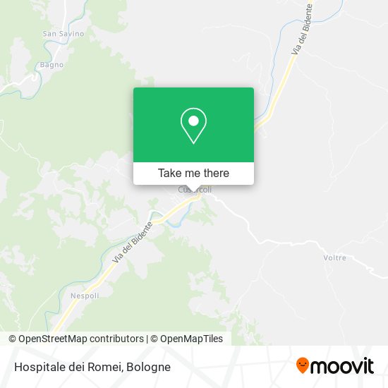 Hospitale dei Romei map