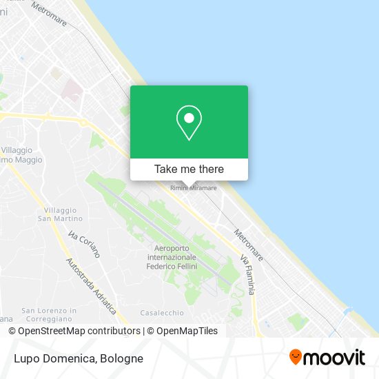 Lupo Domenica map
