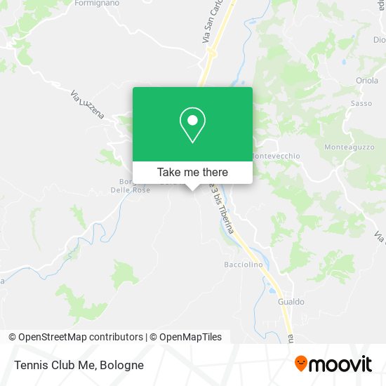 Tennis Club Me map