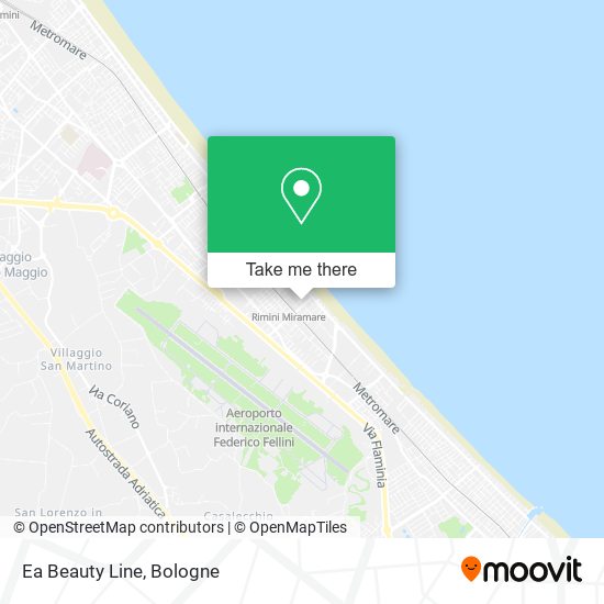 Ea Beauty Line map