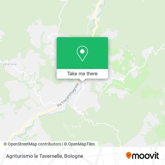 Agriturismo le Tavernelle map