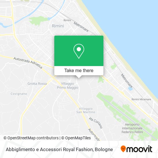 Abbiglimento e Accessori Royal Fashion map