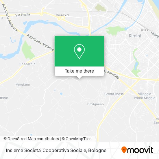 Insieme Societa' Cooperativa Sociale map