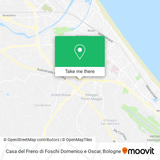 Casa del Freno di Foschi Domenico e Oscar map