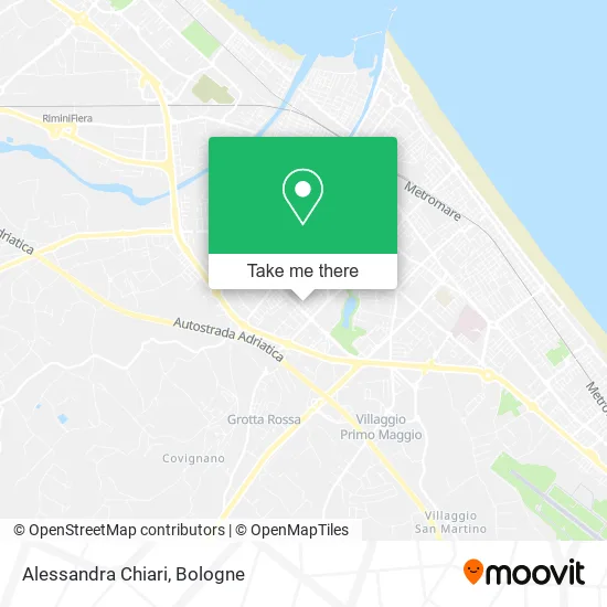 Alessandra Chiari map