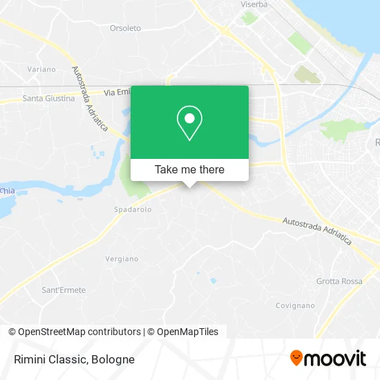 Rimini Classic map