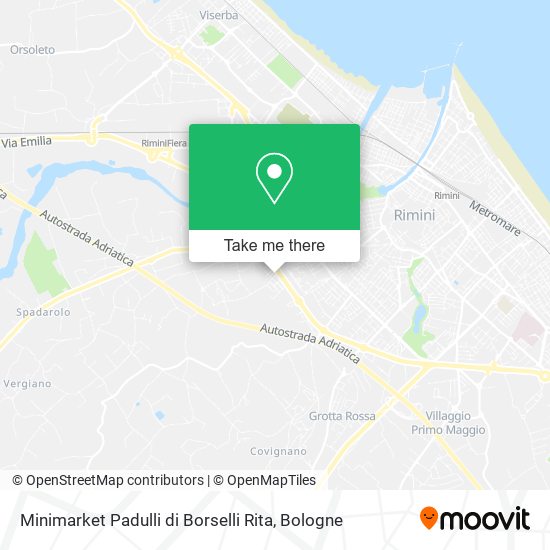 Minimarket Padulli di Borselli Rita map