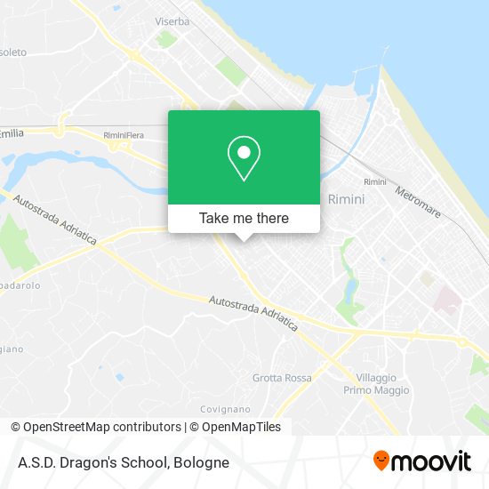 A.S.D. Dragon's School map