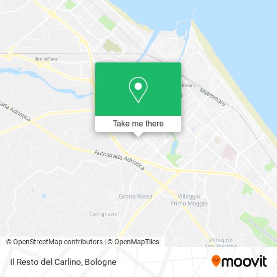 Il Resto del Carlino map