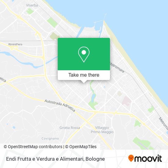 Endi Frutta e Verdura e Alimentari map