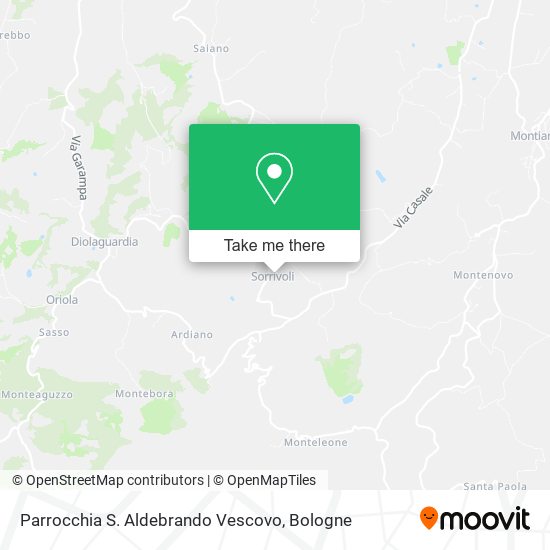 Parrocchia S. Aldebrando Vescovo map
