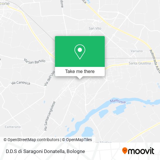 D.D.S di Saragoni Donatella map