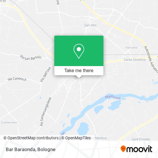 Bar Baraonda map