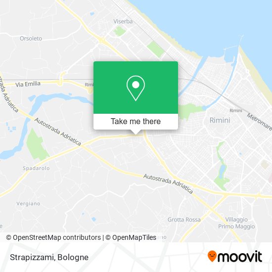 Strapizzami map