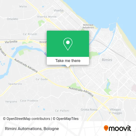 Rimini Automations map