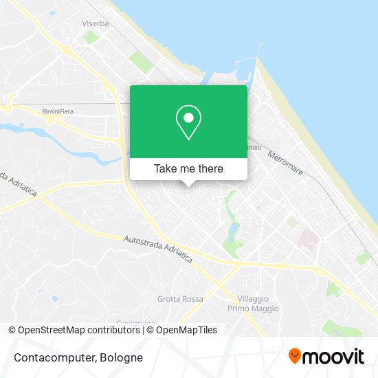 Contacomputer map