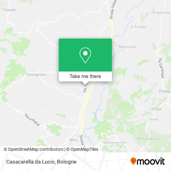 Casacarella da Lucio map