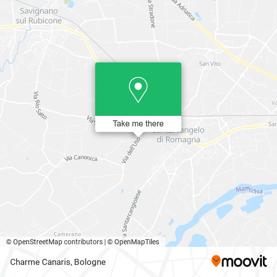 Charme Canaris map