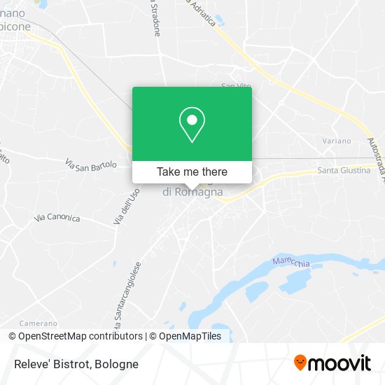 Releve' Bistrot map