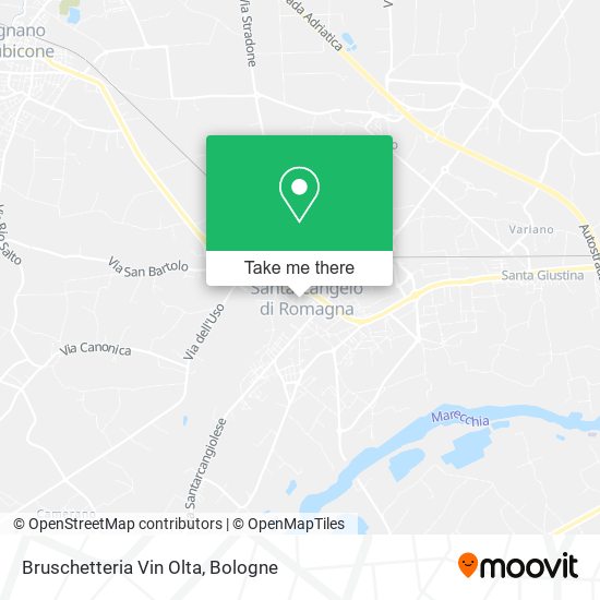 Bruschetteria Vin Olta map