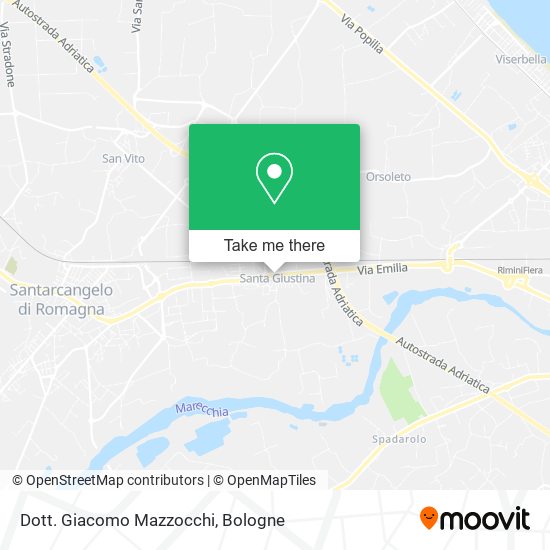 Dott. Giacomo Mazzocchi map
