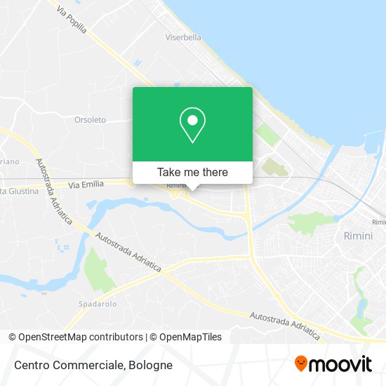 Centro Commerciale map