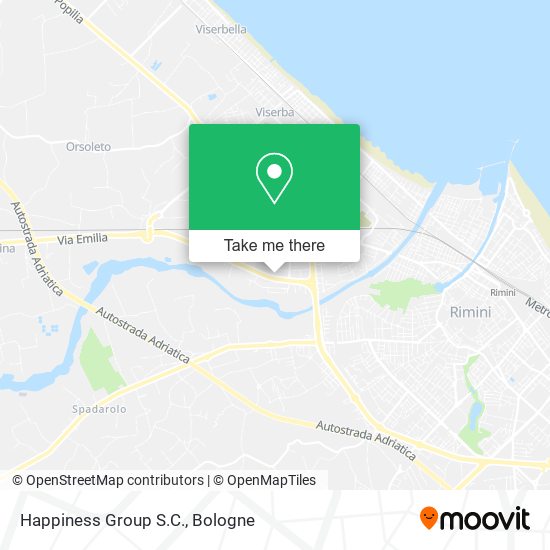 Happiness Group S.C. map