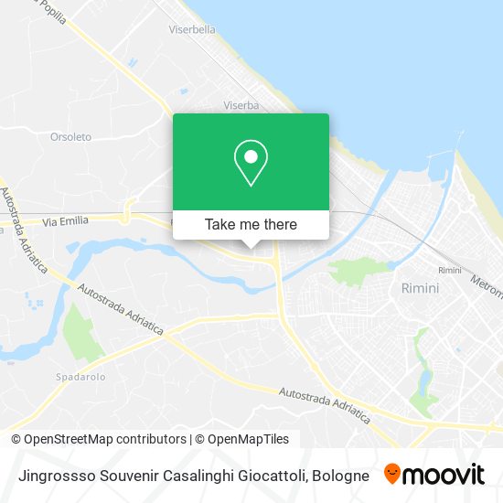 Jingrossso Souvenir Casalinghi Giocattoli map