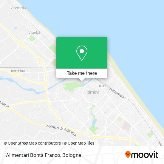 Alimentari Bontà Franco map