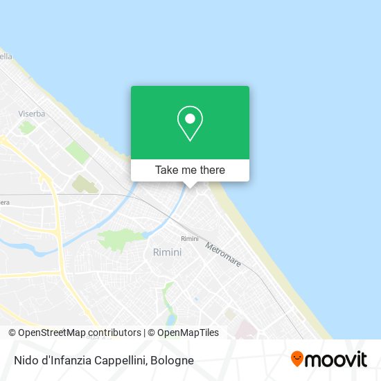Nido d'Infanzia Cappellini map