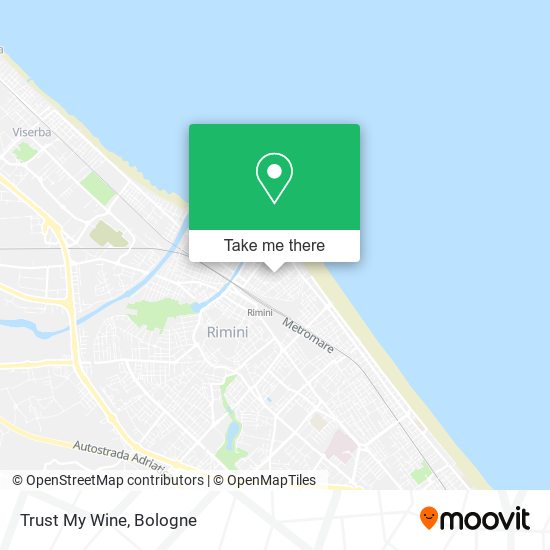 Trust My Wine map