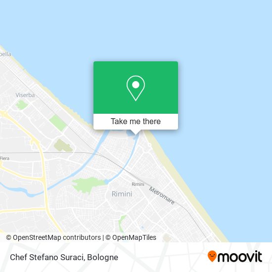 Chef Stefano Suraci map