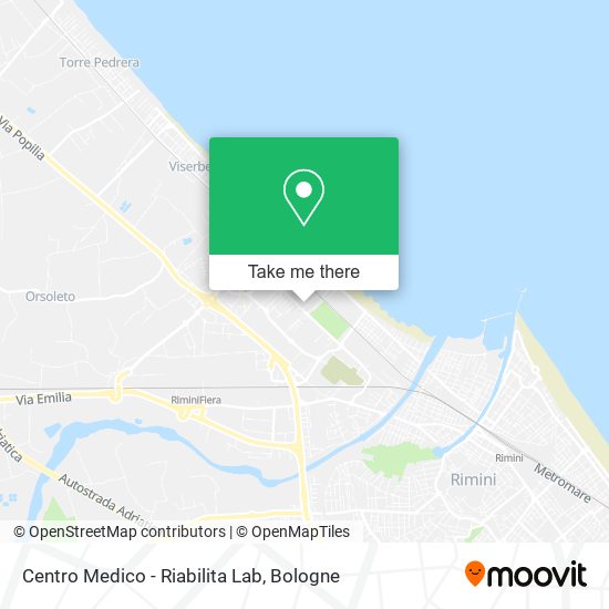 Centro Medico - Riabilita Lab map
