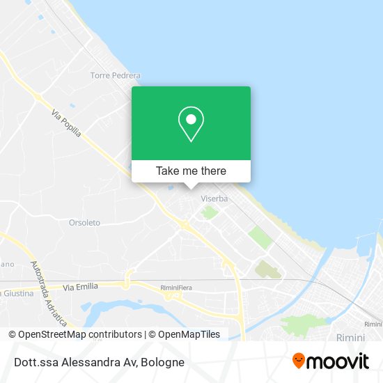 Dott.ssa Alessandra Av map