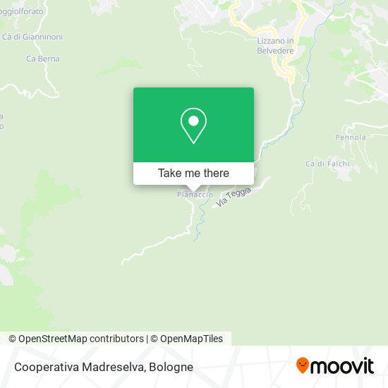Cooperativa Madreselva map
