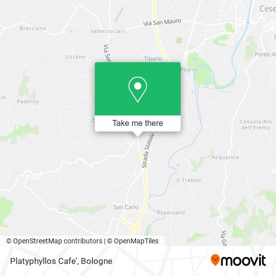 Platyphyllos Cafe' map
