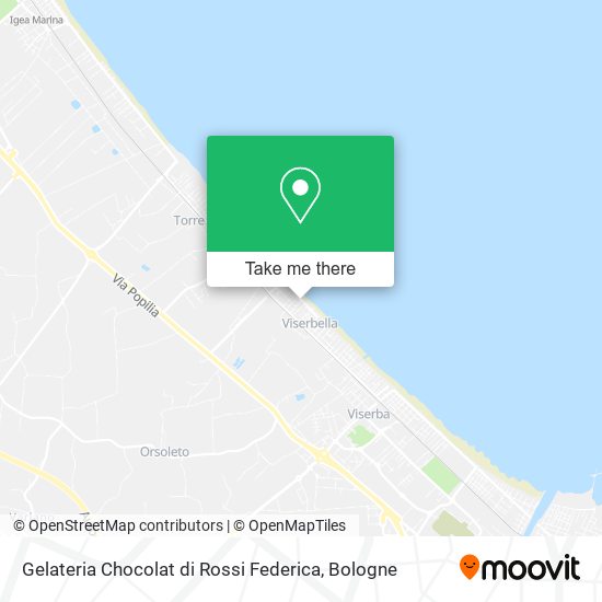 Gelateria Chocolat di Rossi Federica map