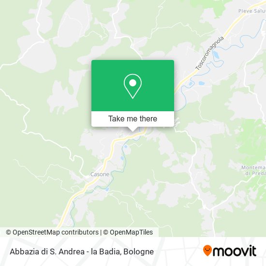 Abbazia di S. Andrea - la Badia map