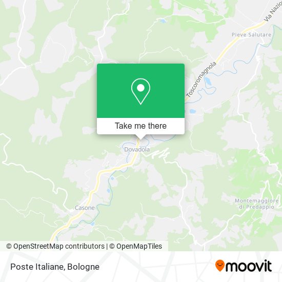 Poste Italiane map