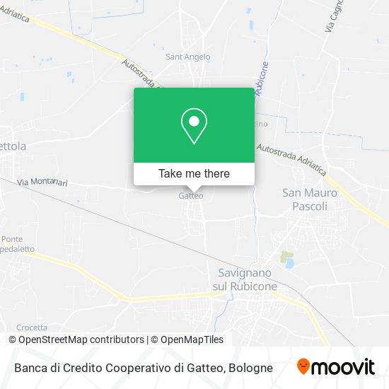 Banca di Credito Cooperativo di Gatteo map