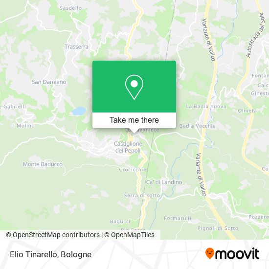Elio Tinarello map
