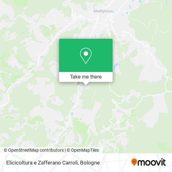 Elicicoltura e Zafferano Carroli map