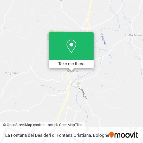La Fontana dei Desideri di Fontana Cristiana map